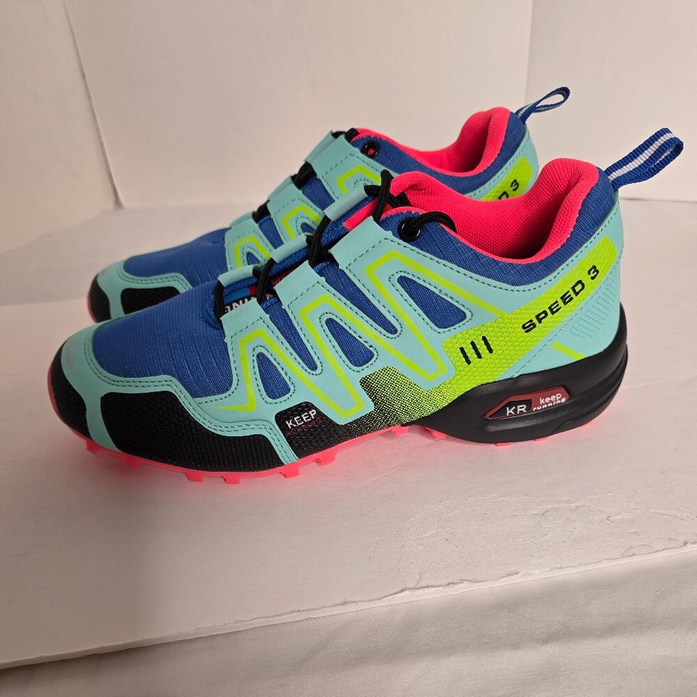 Keep Running Speed 3 Women's Athletic Multicolor Shoes, Size EU 39, US 8/8.5 - Picture 4 of 7